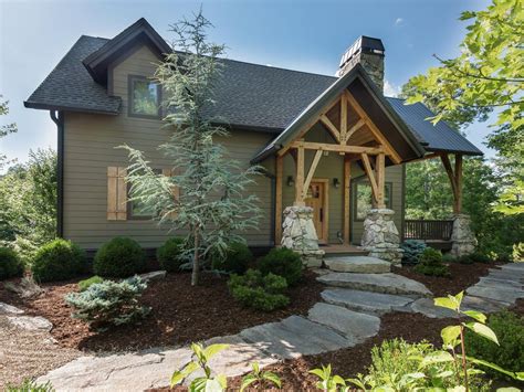 Logangate timber homes is custom home builder in asheville, north carolina, specializing in we have over 50 years of experience building panelized timber frame homes that can be found all over. Post & Beam Cabin | Custom home builders, Studio shed ...