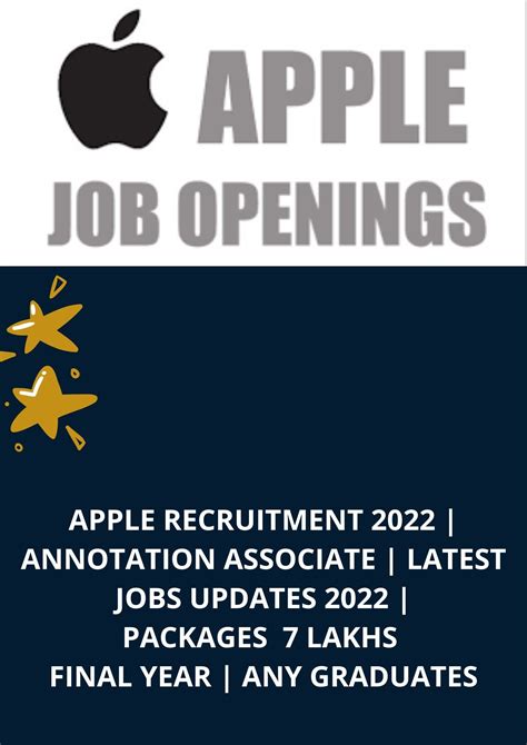 Apple Recruitment 2022 Annotation Associate Latest Jobs Updates