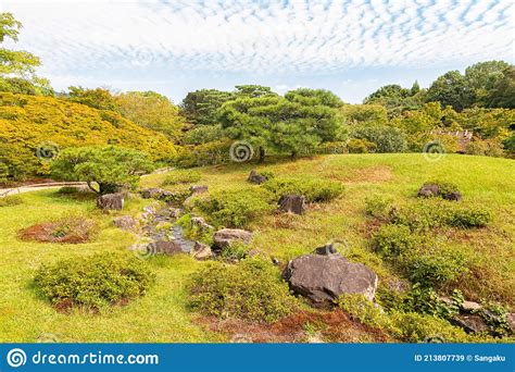 Scene At Isuien Garden In Nara Japan Stock Image Image Of Culture