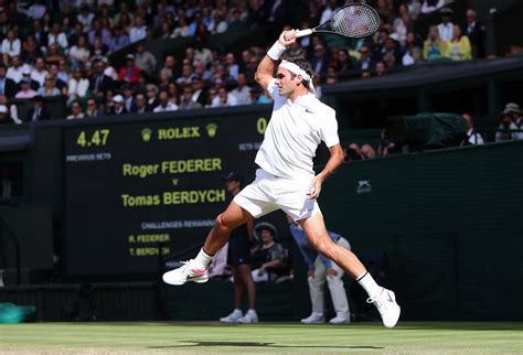 Wimbledon Roger Federer And Marin Cilic Reach The Final The New York