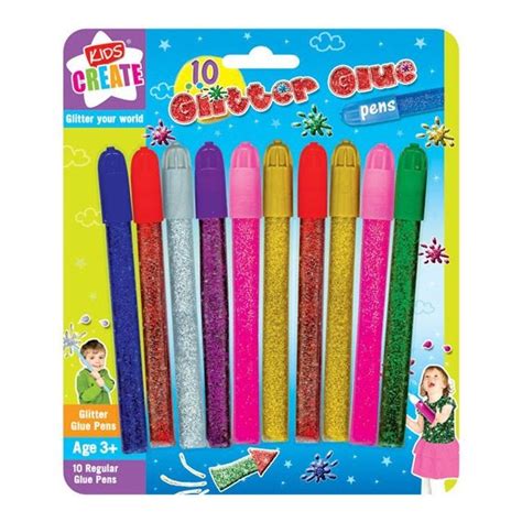 Glitter Glue Pens 10pk Party Delights