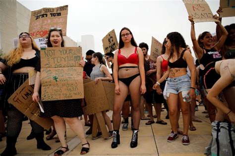 Thousands Of Naked Women March On Tel Aviv For Slut Walk Metro News