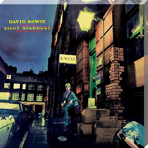 David Bowie Ziggy Stardust Classic Album Cover Canvas Buy Online At