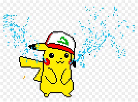Pikachu Yeet Pikachu Kawaii Pixel Art Hd Png Download 1310x910