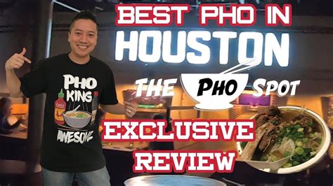 Exclusive The Pho Spot Review Best Pho In Houston Tx Youtube
