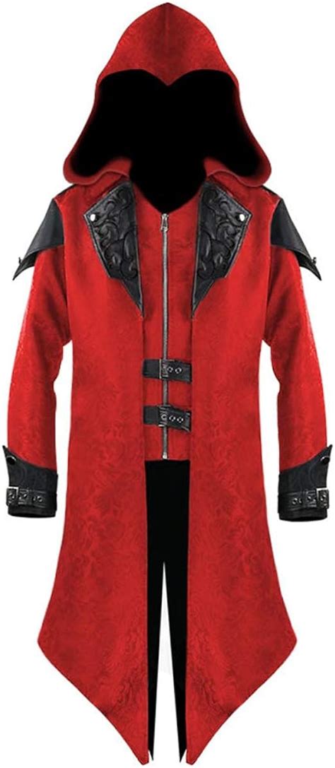 Wlnkj Halloween Steampunk Kost M Mittelalterliche Viktorianische Jacke