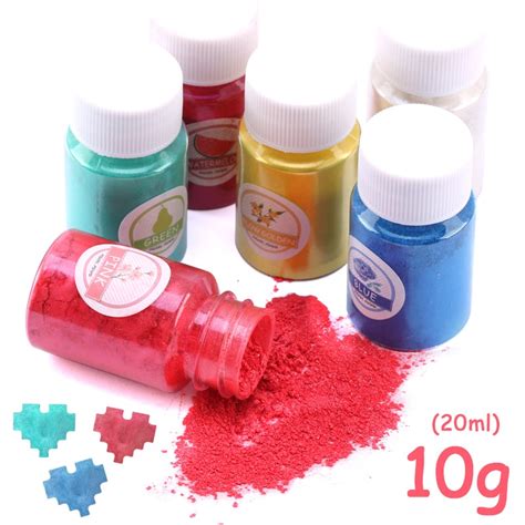 10g Diy Uv Resin Liquid Pearl Coloring Dye Pigment Epoxy Colorant Mold