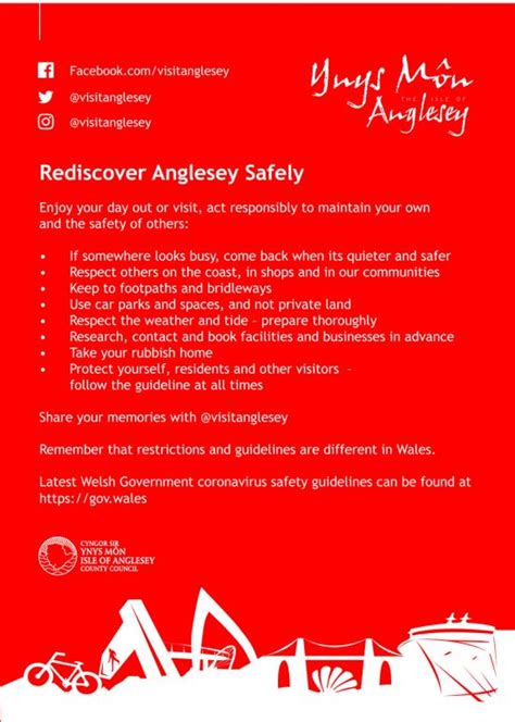 Rediscover Anglesey Safely Llangefni Town Council