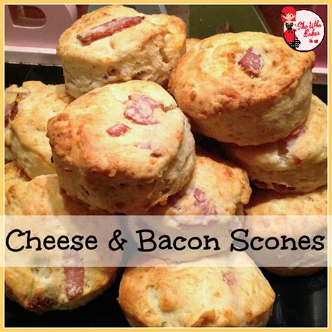 Cheese And Bacon Scones She Who Bakes