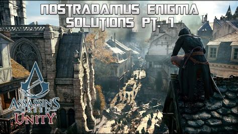 Assassin S Creed Unity Nostradamus Enigma Solutions Pt 1 YouTube