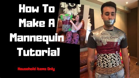 How To Make A Mannequin Diy Cosplay Tutorial Youtube