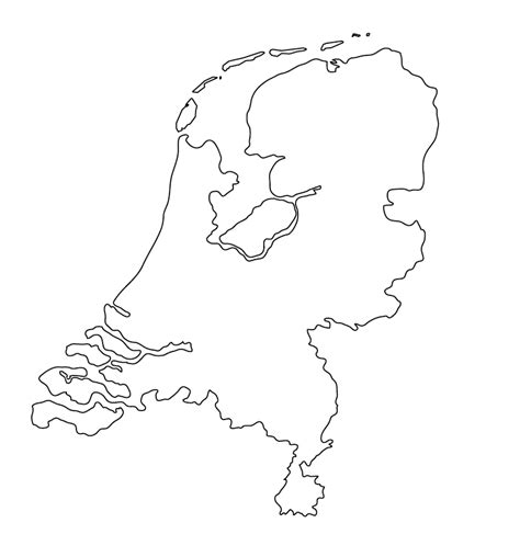 Mapa países bajos 105 x 85 cm. Mapa de Países Bajos | Político & Físico Descargar e ...