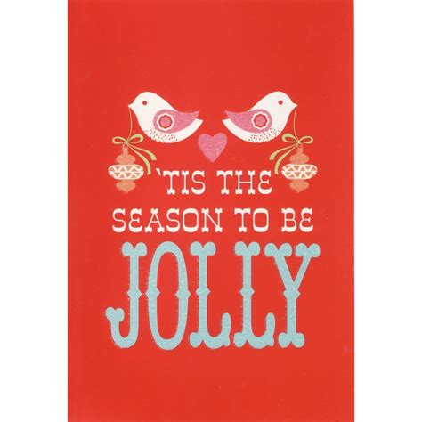 Tis The Season To Be Jolly Christmas Card Dadshop