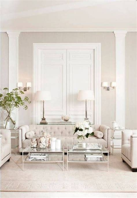 43 Cozy And Elegant Ivory Living Room Ideas 40 In 2020 Modern White