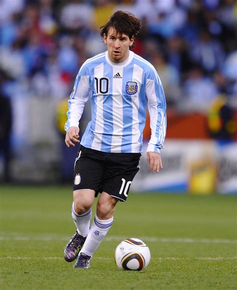 top footballer wallpaper: Lionel Messi Argentina Jersey HQ