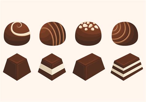 【卡通巧克力】素材推薦：24套可愛的卡通巧克力圖下載 天天瘋後製