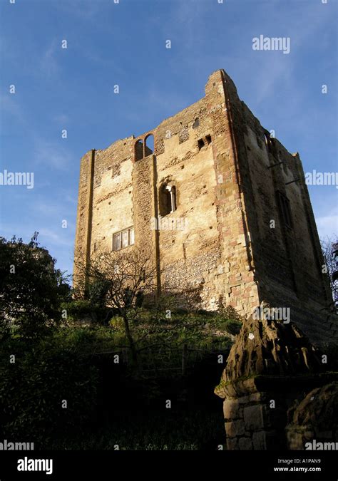 Guildford Castle And Grounds Guildford Surrey England Stock Photo Alamy