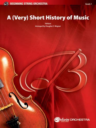 Score A Very Short History Of Music By Douglas E Wagner For String