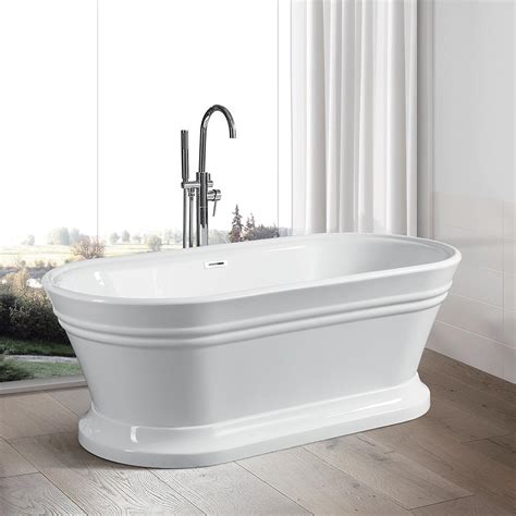 This amazing picture choices about amazing bathtubs home depot h6x is open to save. Vanity Art Versailles 59 in. Acrylic Flatbottom ...