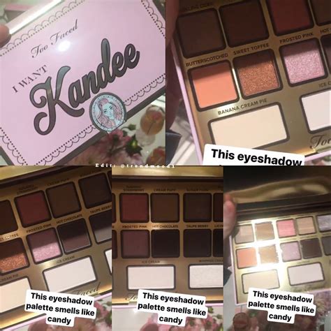 Too Faced X Kandee Johnson Collection Eyeshadow Palette Palette