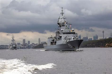 Australian Navys Warships Depart Sydney For First Major Fleet Exercise
