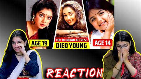 Top 10 Indian Actress Died Young 😩 Shocking Death Reaction Divya Bharti Jiah Khan Sridevi