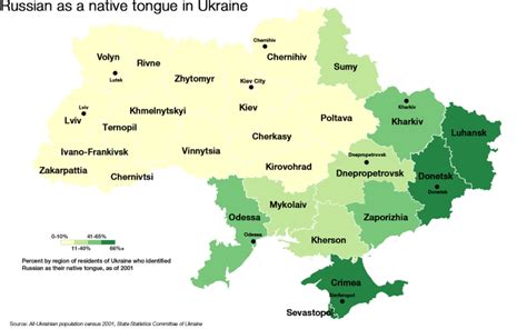 Mapping Ukraines Identity Crisis Al Jazeera America