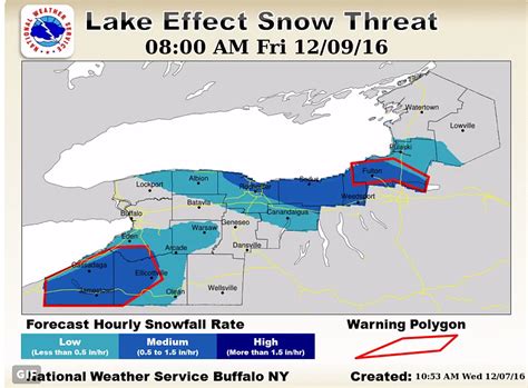 Wny First Lake Effect Snow Event To Hit Tonight Into The Weekend