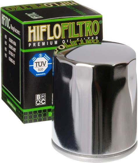 Amazon Hiflo Oil Filter Hf C Chrome Compatible With Harley