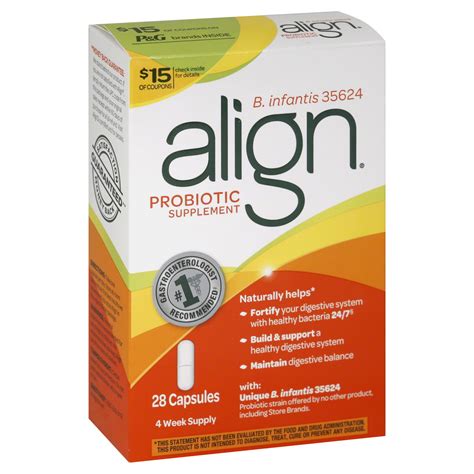 Many people ask about reactions to probiotics so here is a collection of frequently asked questions. Align Probiotic Supplement, Capsules, 28 capsules - Health ...