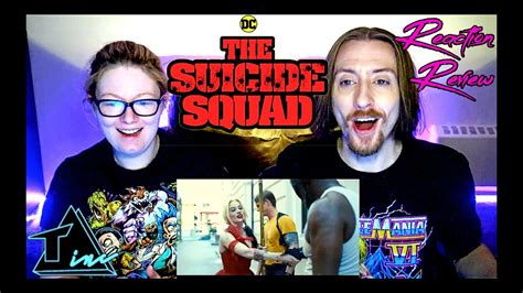 The Suicide Squad Official Red Band Trailer Reactionreview Youtube