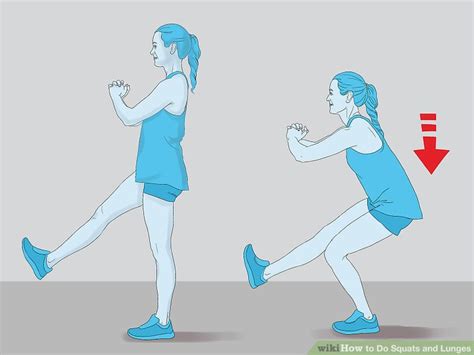 8 Easy Ways To Do Squats And Lunges With Pictures