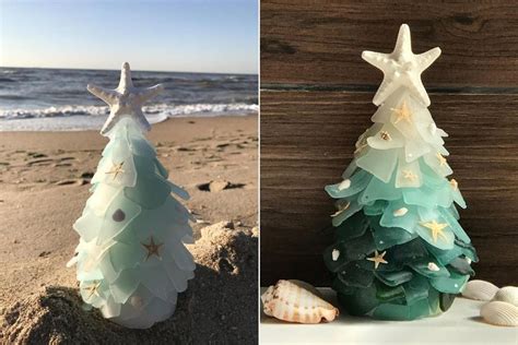 Sea Glass Christmas Trees Are The Latest Holiday Tree Trend