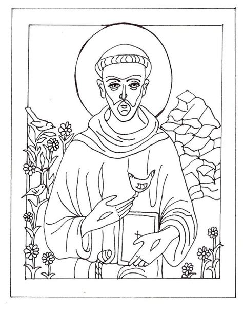 St Francis Coloring Pages Best Coloring Pages For Kids