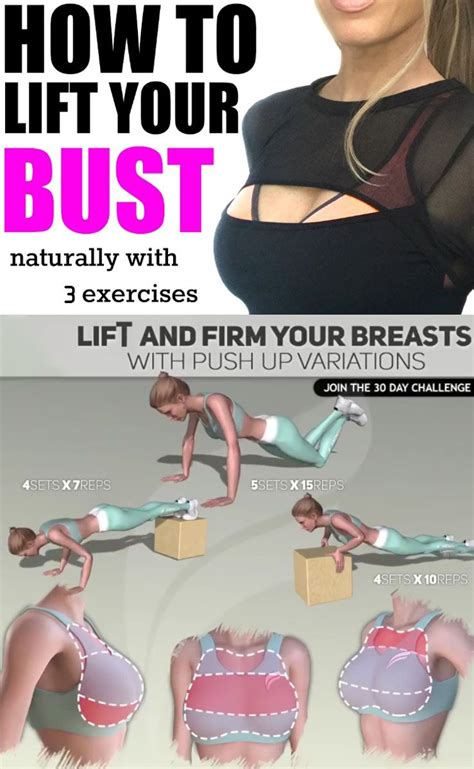 Lift And Firm Your Breasts With Push Ups Variations Exercise Workout