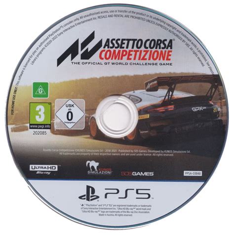 Assetto Corsa Competizione Day One Edition 2022 Box Cover Art