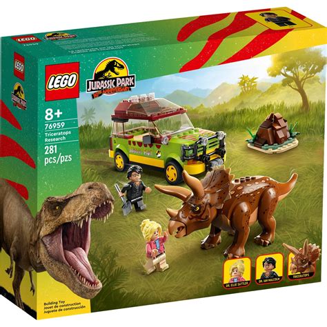 LEGO Jurrasic World Έρευνα Τρικεράτοπα 76959 Toys shop gr