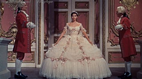 costume worn by leslie caron as ella “the glass slipper” walter plunkett and helen rose 1955