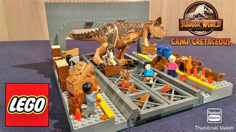 Trouble In The Tunnel System Lego Camp Cretaceous Moc Showcase