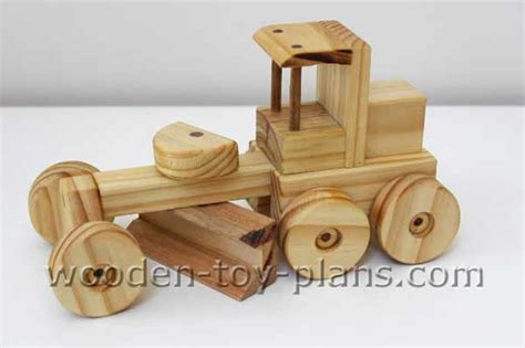 Gun Hidden Storage Wooden Construction Toys