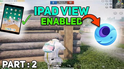 How To Get Ipad View In Pubg Mobile On Gameloop No Blur Black Bars Ipad Resolution Part