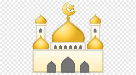 Mosque Emojipedia Islam Place Of Worship Kaaba Building Minaret
