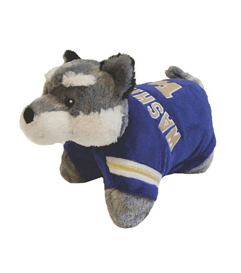 College pillow pets available for ncaa teams. University of Washington NCAA Pillow Pet | Jo-Ann | Animal pillows, Washington huskies, Pillows
