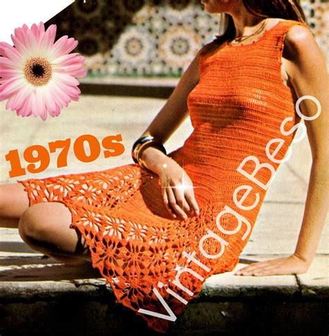 sexy dress crochet pattern floral high thigh peekaboo dress crochet pattern beach bikini