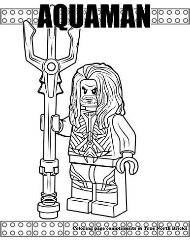 Coloring Page - Aquaman | Batman coloring pages, Superman coloring