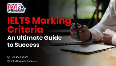 The Ultimate Guide To Ielts Success Ielts Marking Criteria