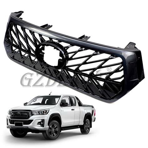 Pickup Accessory Auto Parts Car Front Grilles For Toyota Hilux Revo Rocco China Front