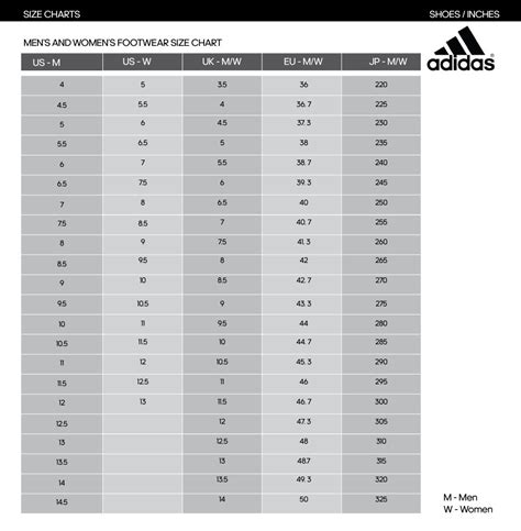 Adidas Shoe Size Chart Up To 50 Off Adidas Shoes And Apparel Sale