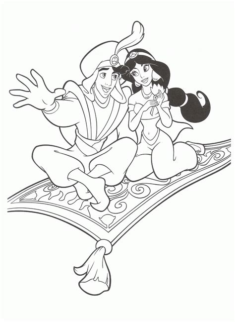 These aladin color pages provide hours of online and at home fun for kids. Printable Princess Jasmine Coloring Pages - Coloring Home