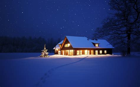 Winter House Wallpapers Top Free Winter House Backgrounds